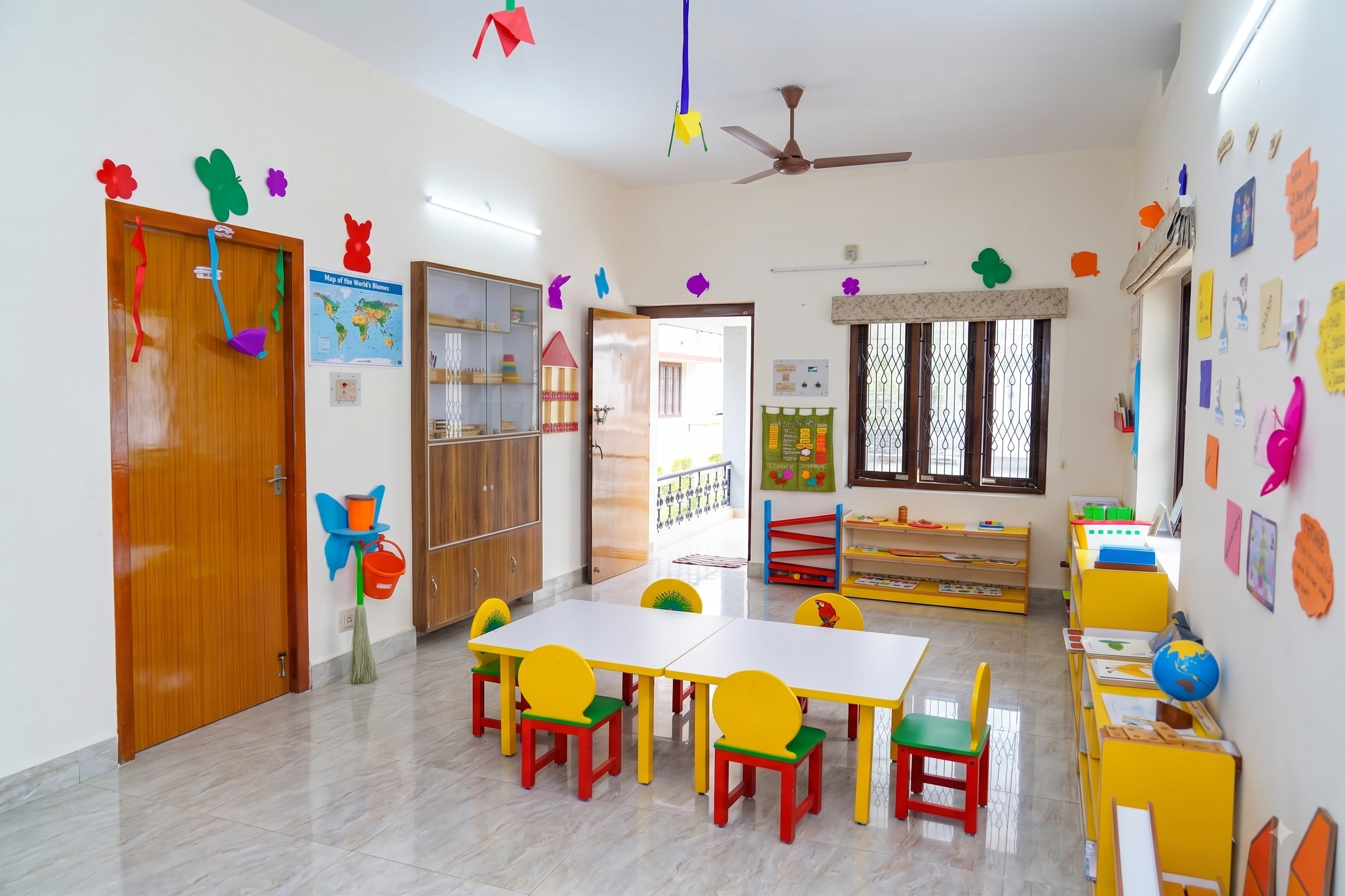 Children learning and playing at Nestoria International Play School