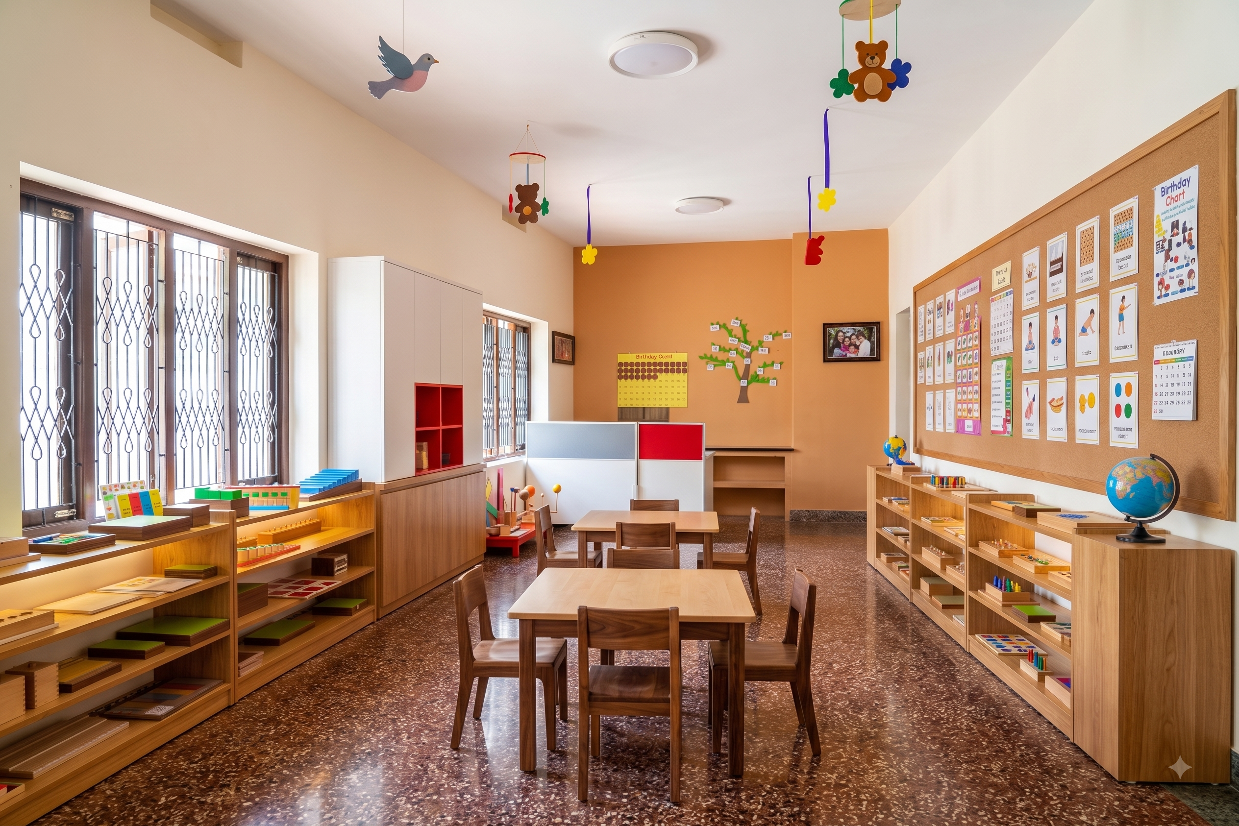 Children learning and playing at Nestoria International Play School